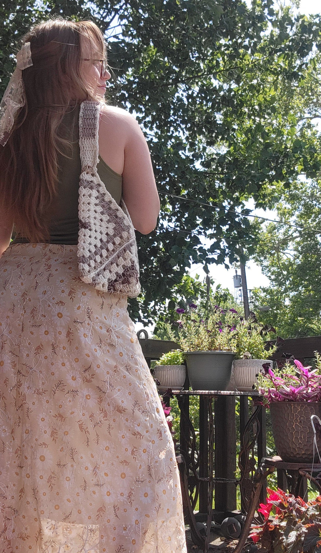 Crochet Shoulder Bag