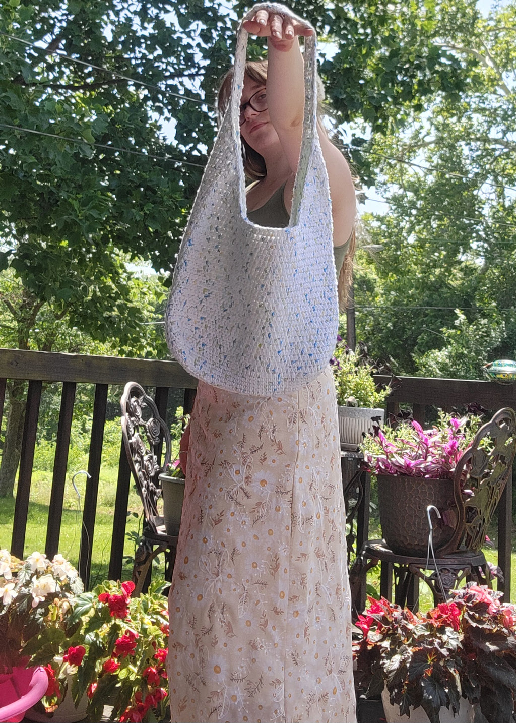 Crochet Tote Bag