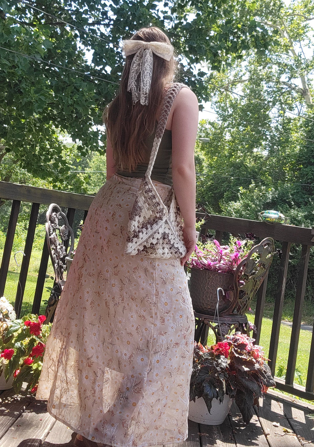 Granny Square Shoulder Bag