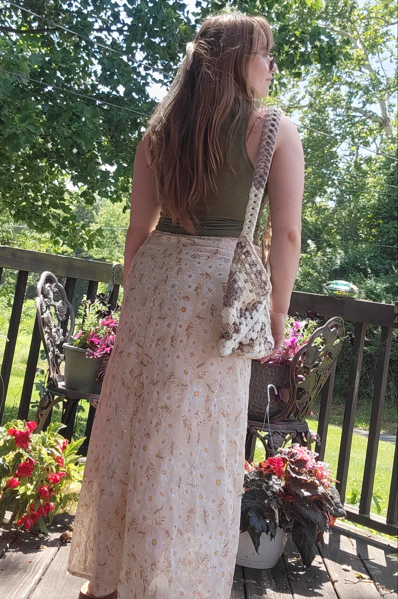 Granny Square Shoulder Bag