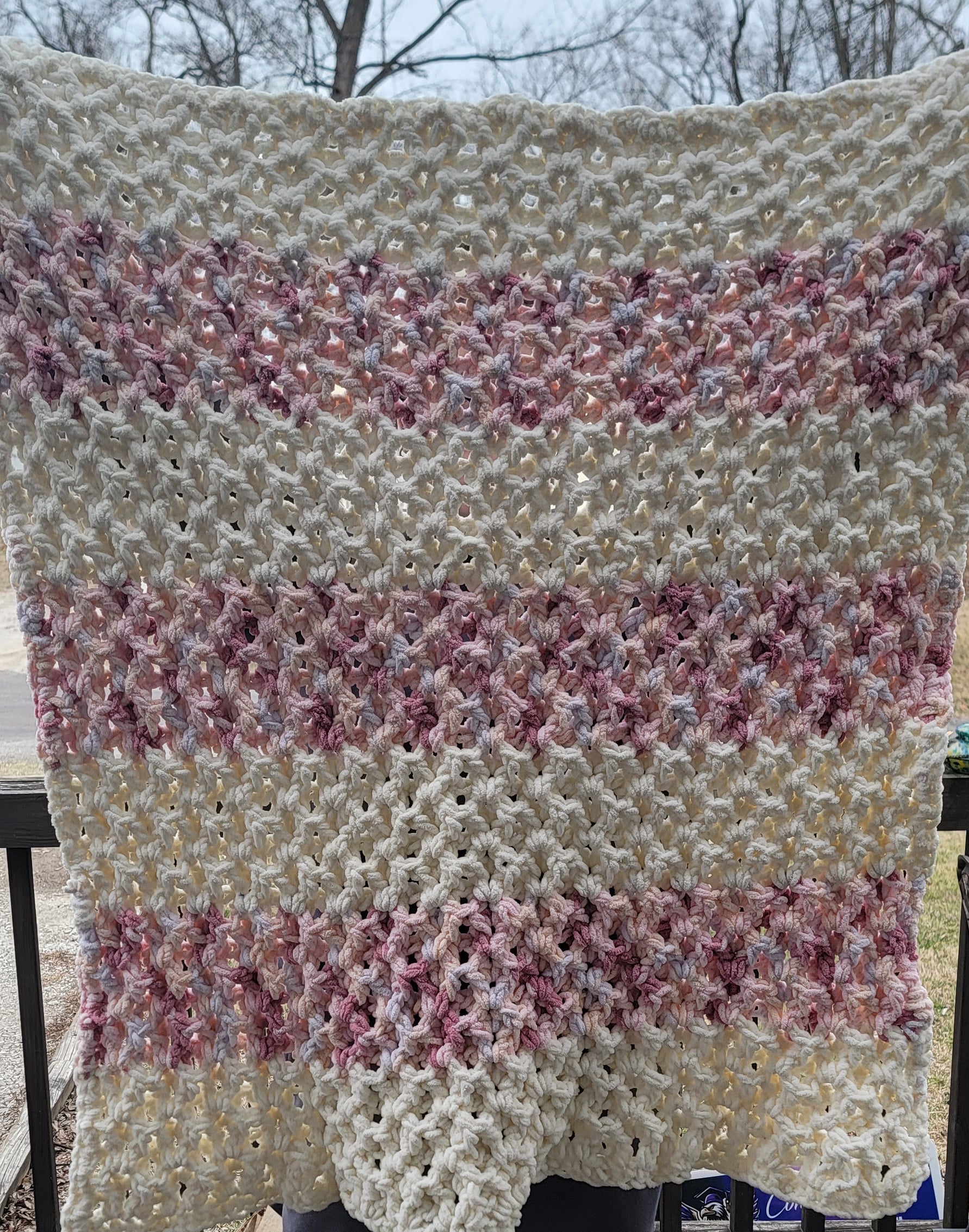 Homemade Baby Blanket & Strawberry Cow